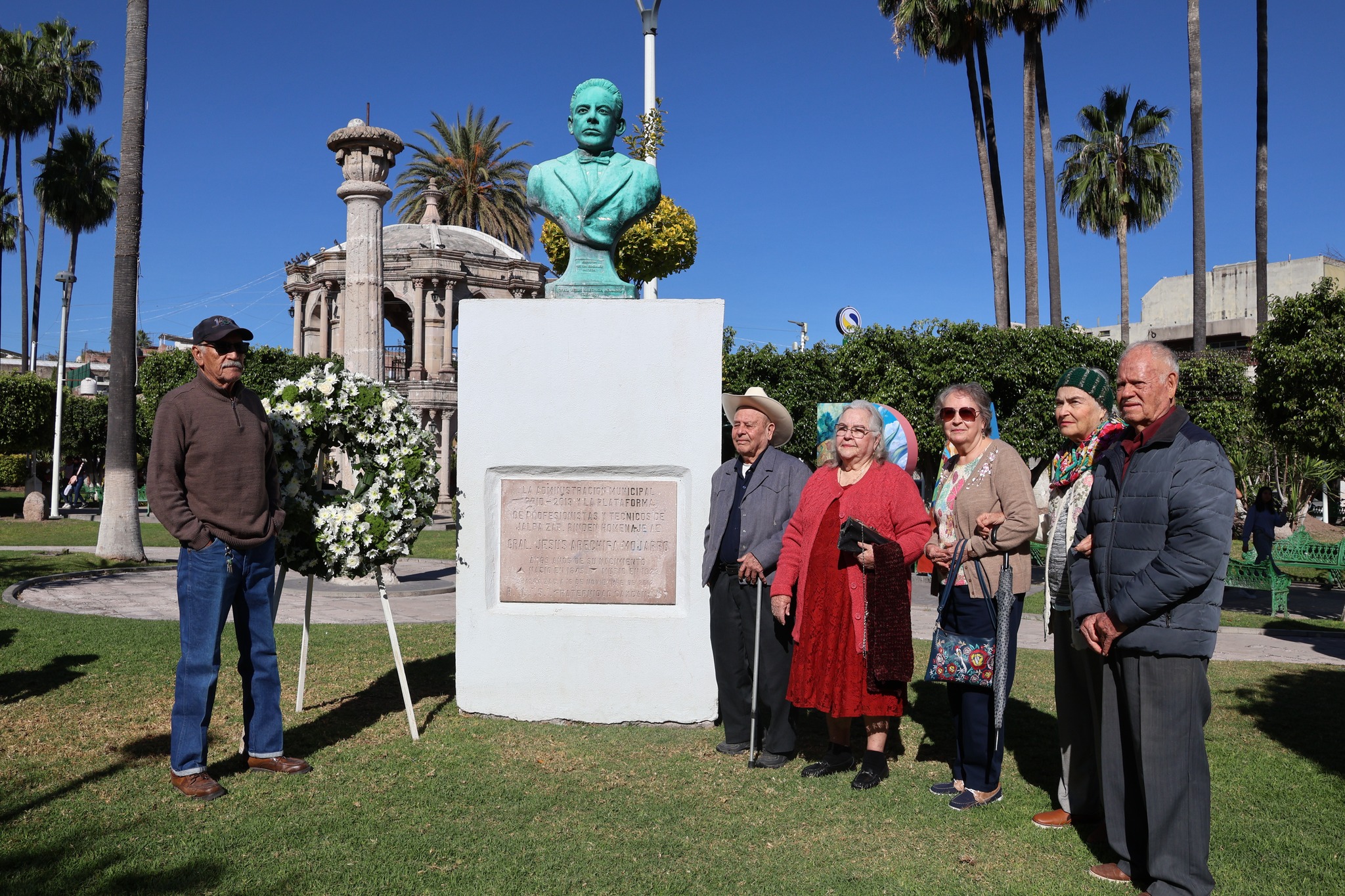 Rinden homenaje al general Aréchiga 