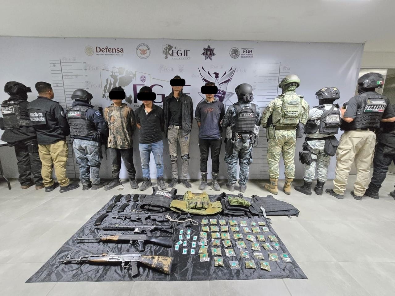 Desarticulan célula criminal en Villanueva