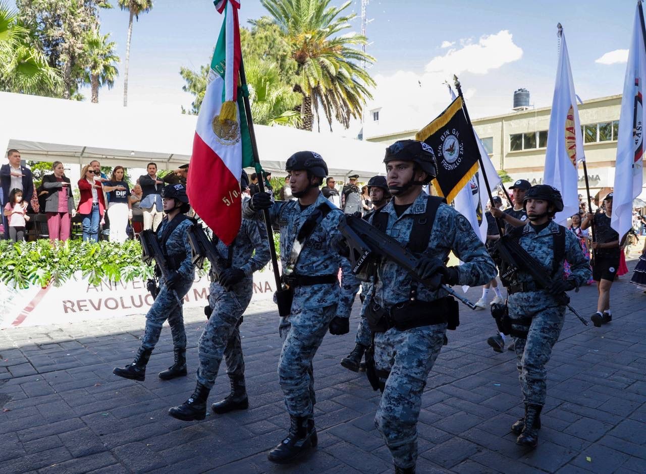 Conmemora Fresnillo la Revolución Mexicana 