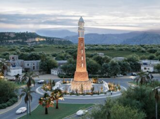 Inicia la construcción del faro de bienvenida en Jalpa