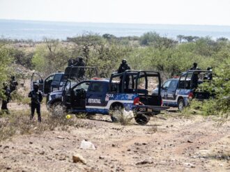 Deja enfrentamiento en Villa García siete agresores abatidos y un policía herido