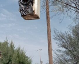 Dan mantenimiento a luminarias en comunidades 