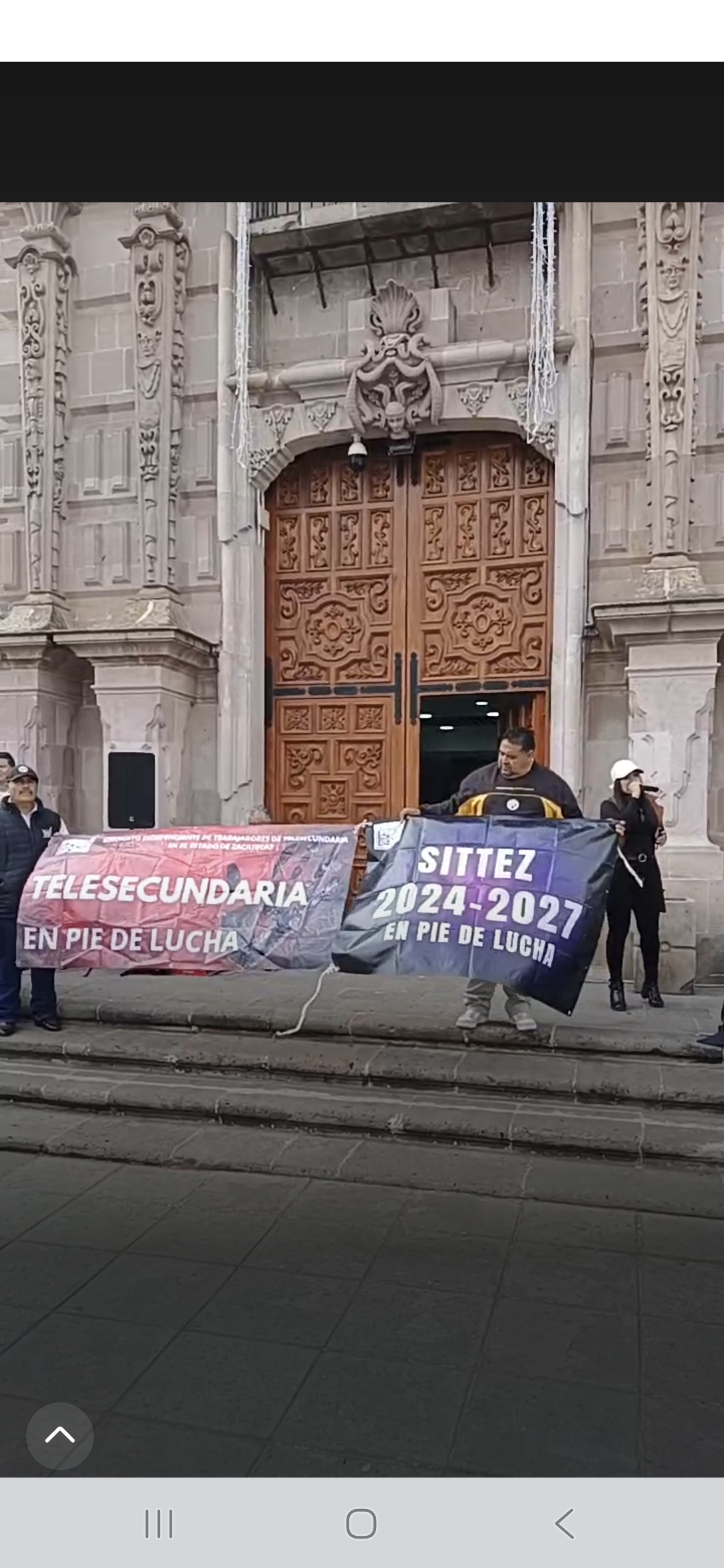 Marcha el SITTEZ en defensa del Issstezac y dignidad laboral