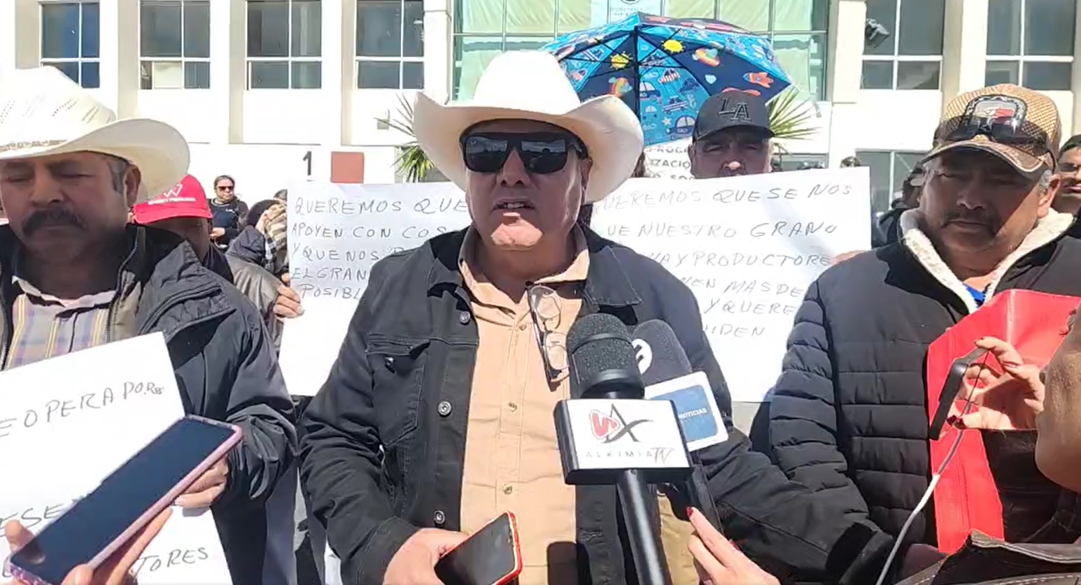 Campesinos exigen ampliación de acopio de frijol