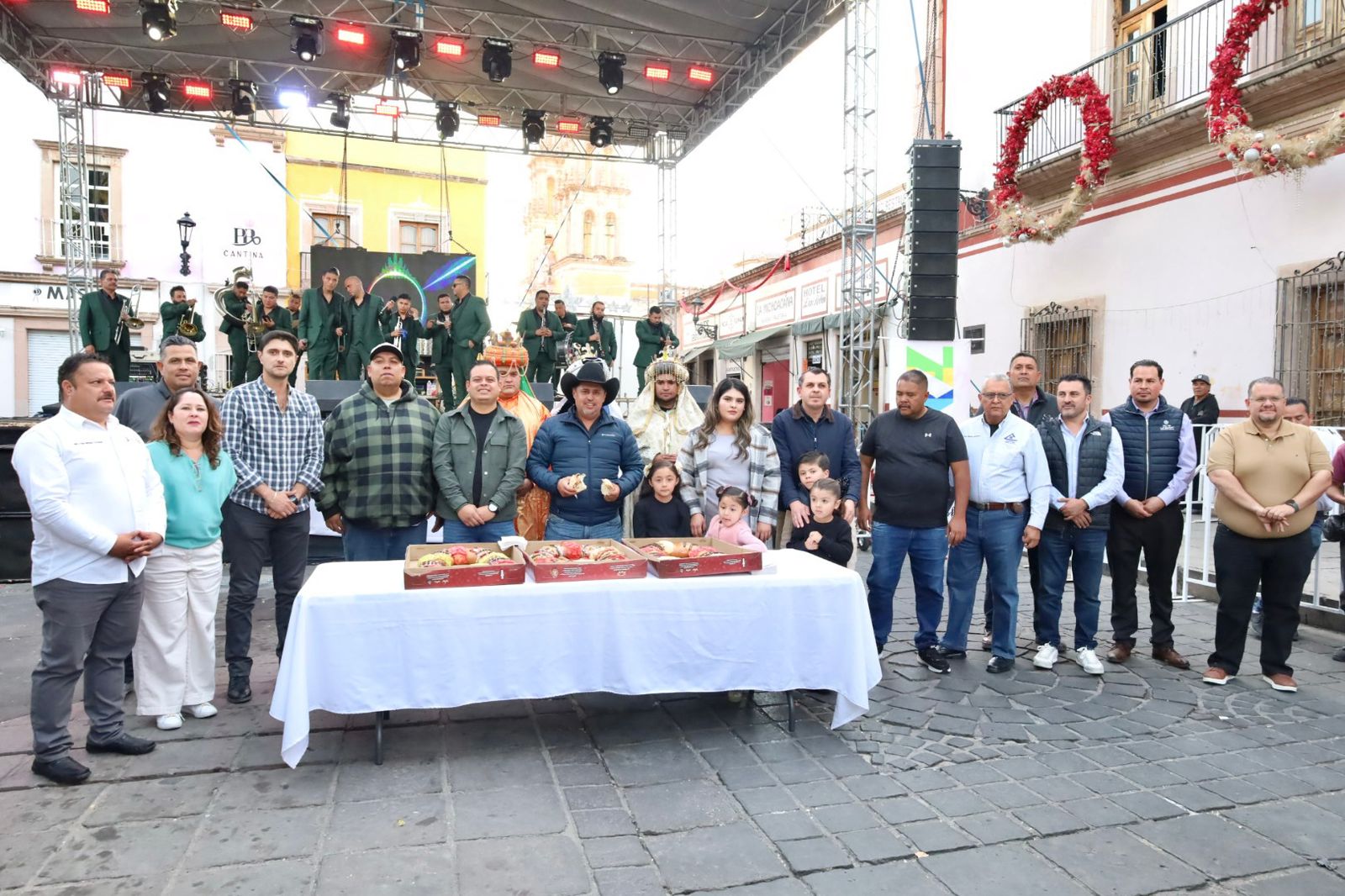 Celebra Jerez con éxito la 2ª edición de la megarosca de Reyes