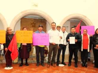 Entregan antorchistas pliego petitorio en Pánuco 