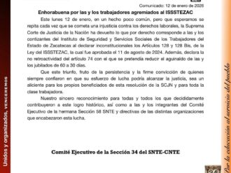 Celebran sindicatos resolución de la SCJN