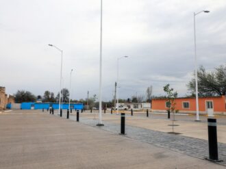 Modernizan calle Constitución en La Salada