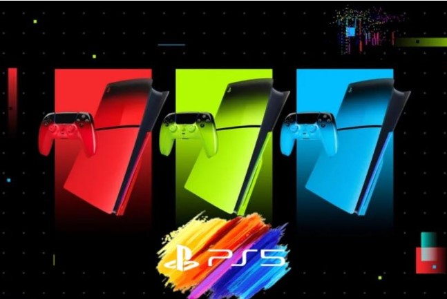 PlayStation 5 se llena de colores neón