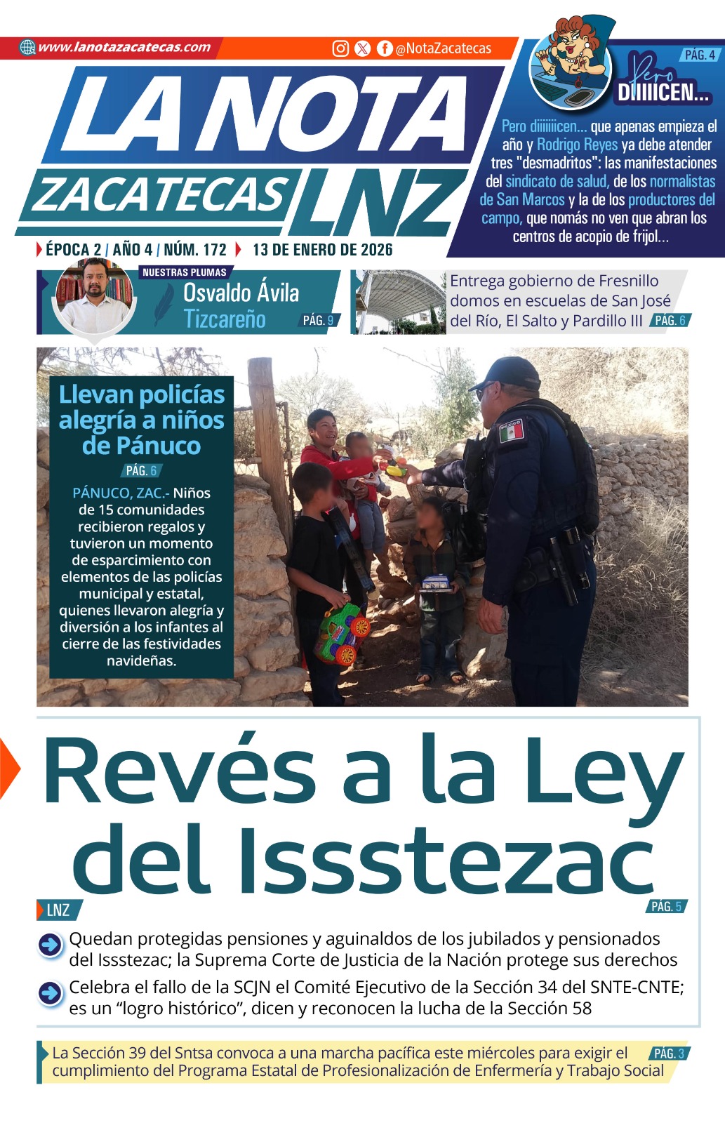 Edición digital miércoles, 14 de enero de 2026