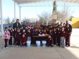 Fortalece Pier Michel infraestructura educativa en El Pardillo