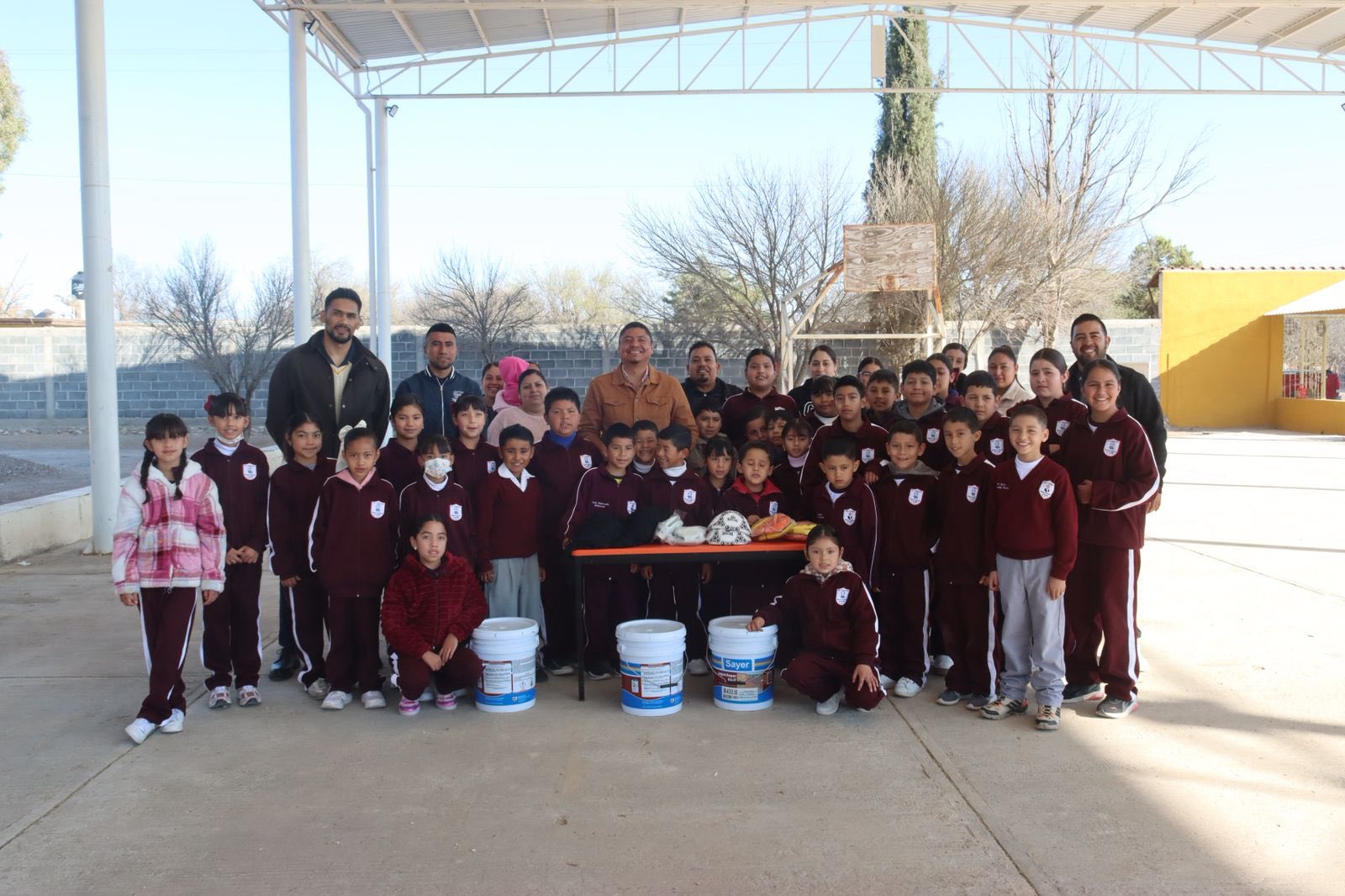 Fortalece Pier Michel infraestructura educativa en El Pardillo