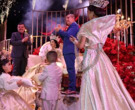 Coronan a Kimberly  en el arranque del Carnaval 