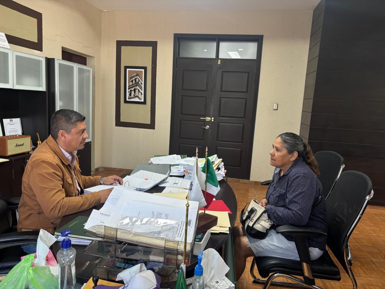 Prioriza Pier Michel Ríos atención directa y orden administrativo 