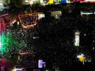 Río Grande se viste de fiesta entre coronas, lienzos y el rugido de Laberinto