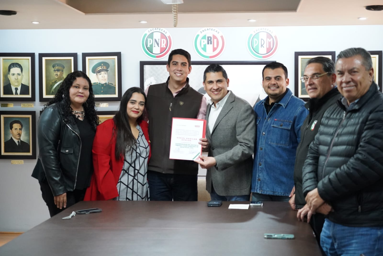 Renueva el PRI Zacatecas liderazgo juvenil en el Distrito III