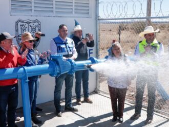 Entregan pozo 14 del Sistema Pardillo