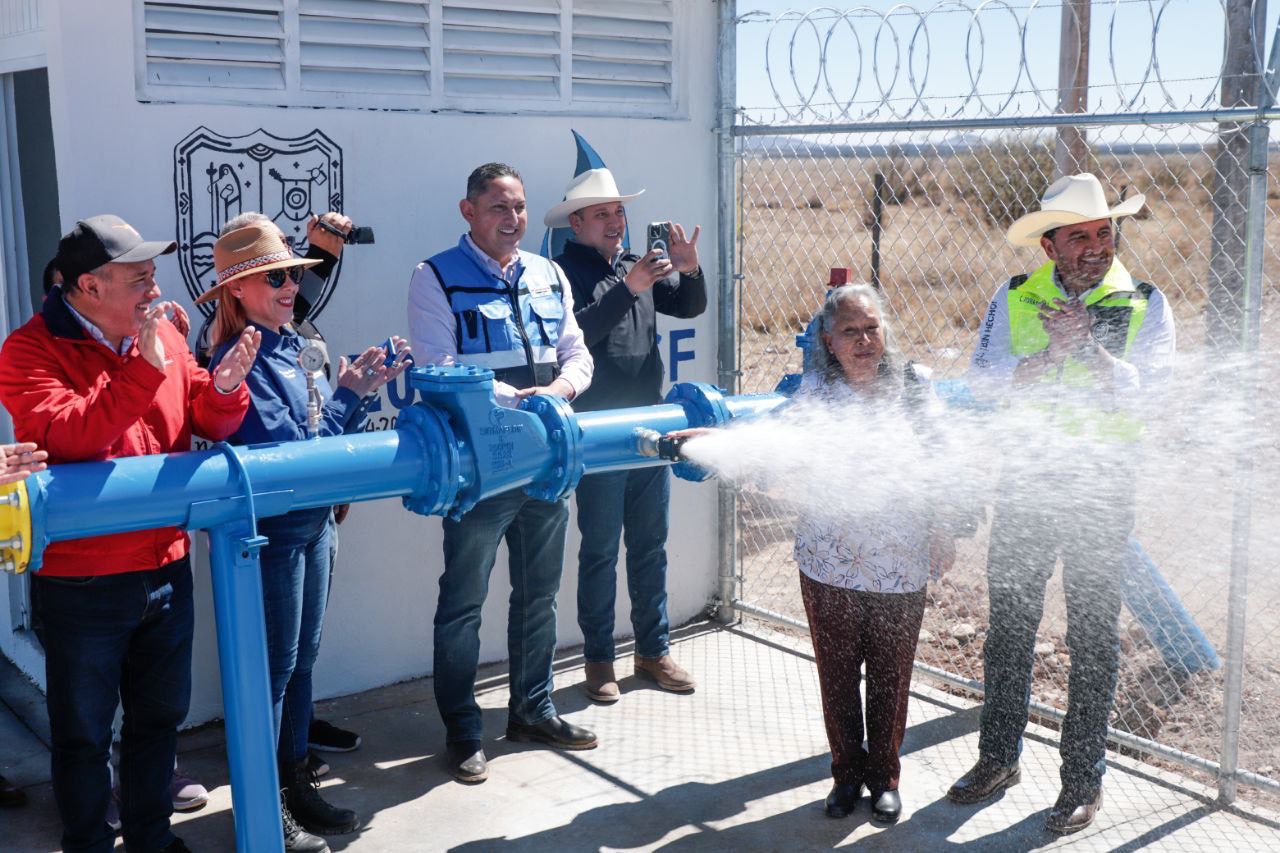 Entregan pozo 14 del Sistema Pardillo