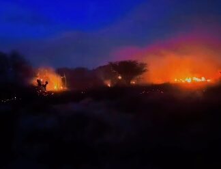 Ojocaliente se quema y nadie ayuda; suman 2 mil hectáreas quemadas