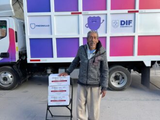 Entrega DIF Fresnillo más de 500 paquetes alimentarios a sectores vulnerables