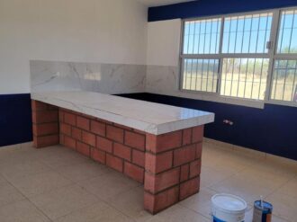 Fortalecen infraestructura educativa en Nieves