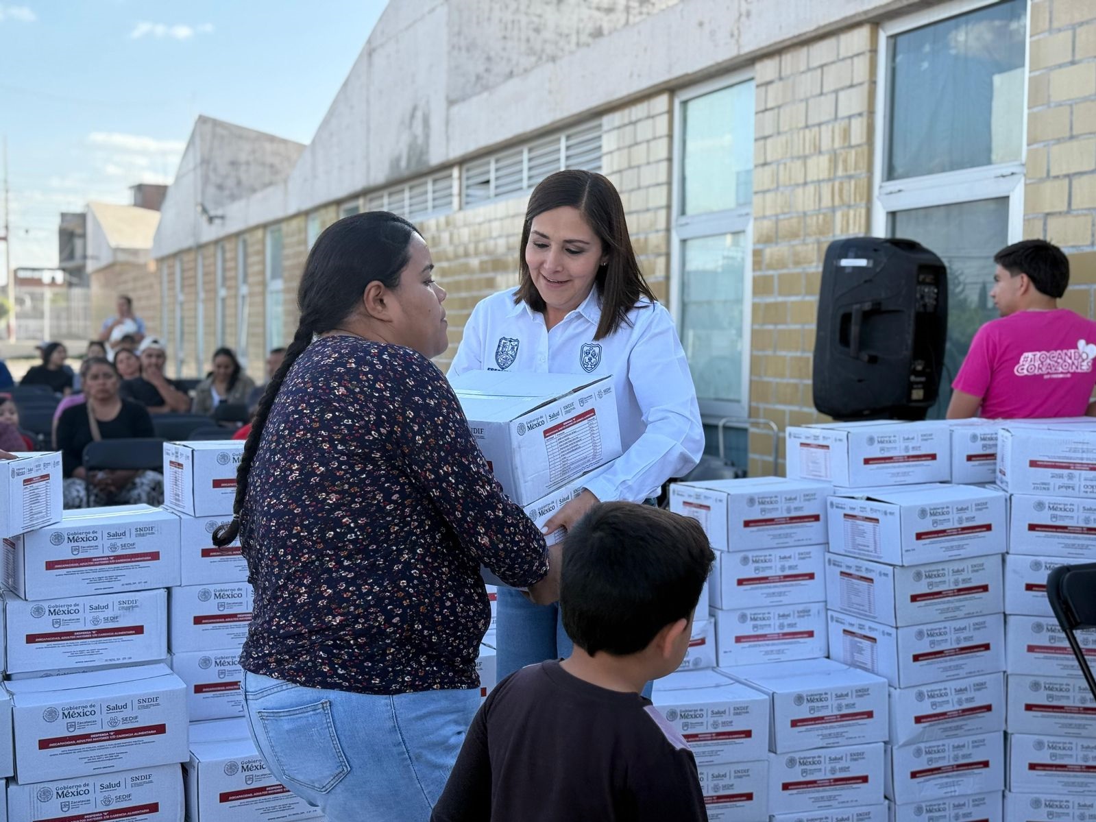 DIF de Fresnillo entrega cerca de 600 despensas