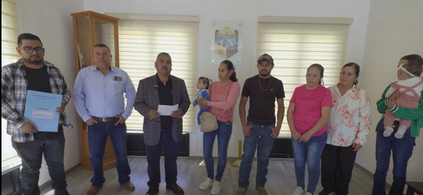 Brindan certeza jurídica a familias de Pánuco