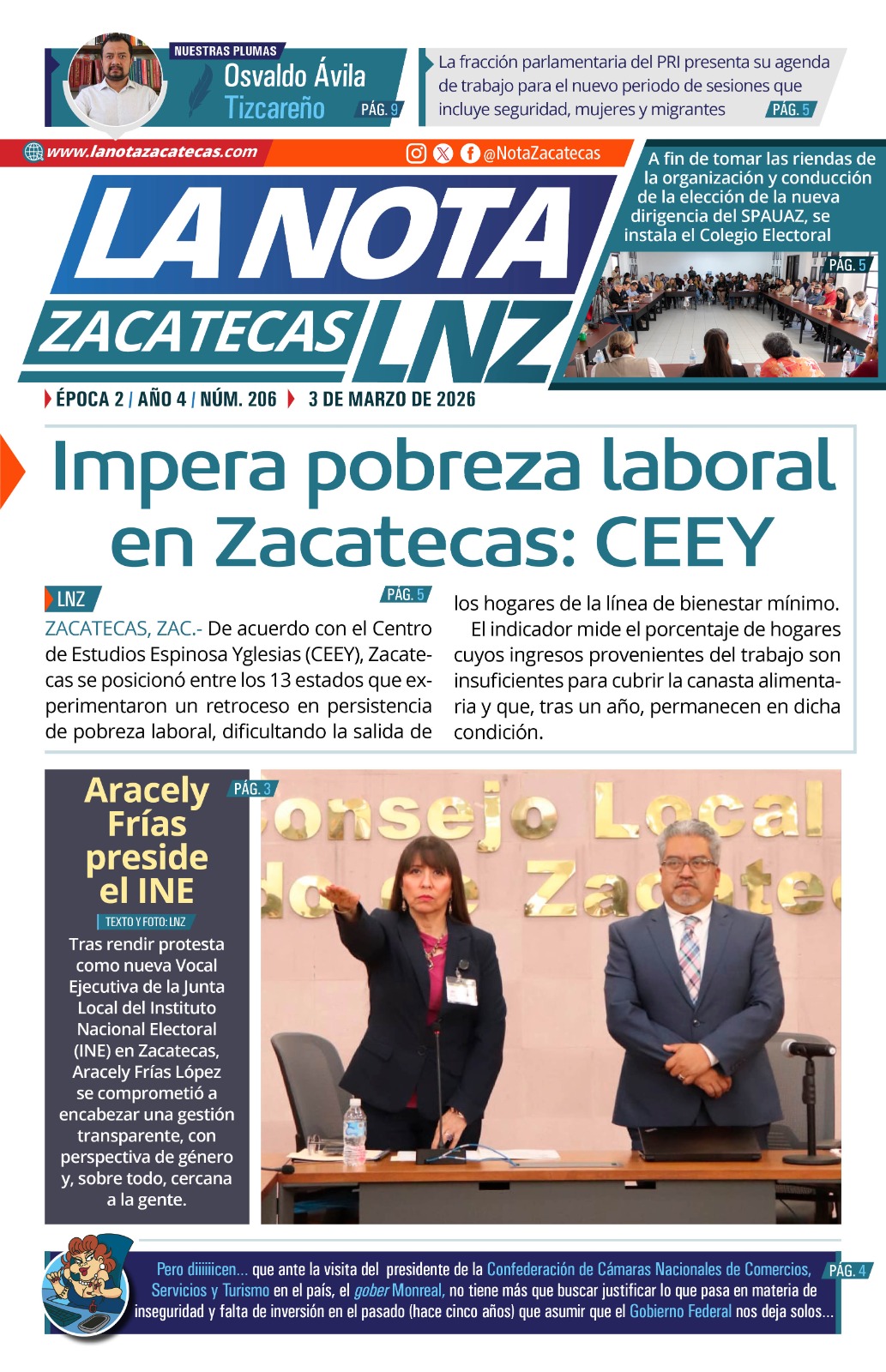 Edición digital miércoles, 04 de marzo de 2026