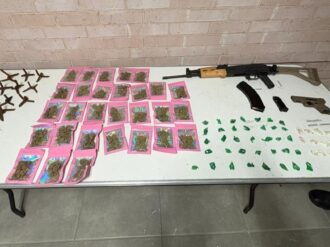 Cae «objetivo prioritario» con arsenal y droga