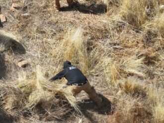 Localizan restos óseos en Noria de Ángeles 