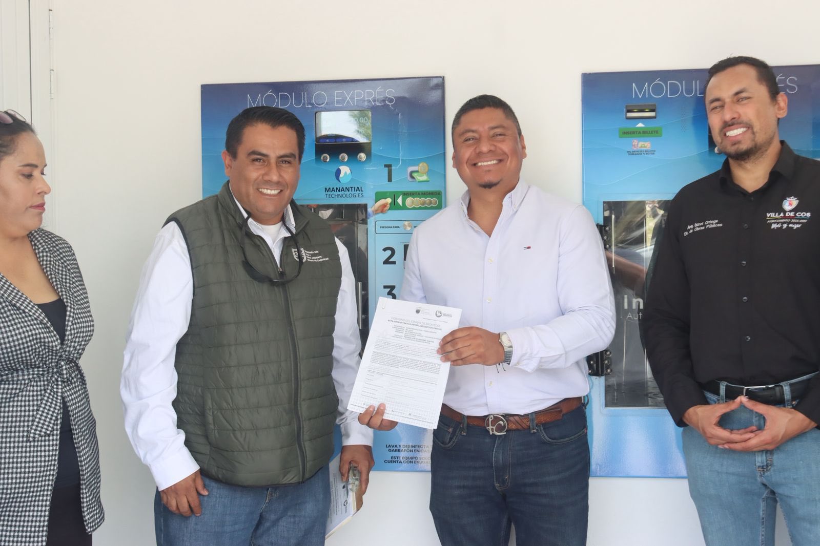 Entregan nueva planta purificadora en Chaparrosa