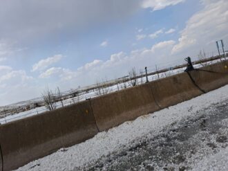 Sorprende granizada en Villa de Cos