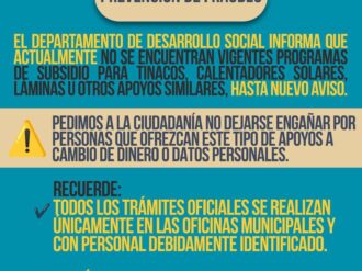 Alertan por fraude en Río Grande