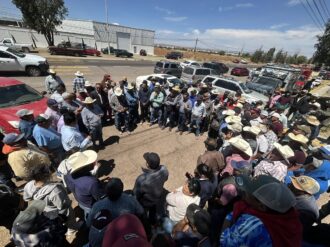 Se manifiestan productores de frijol 