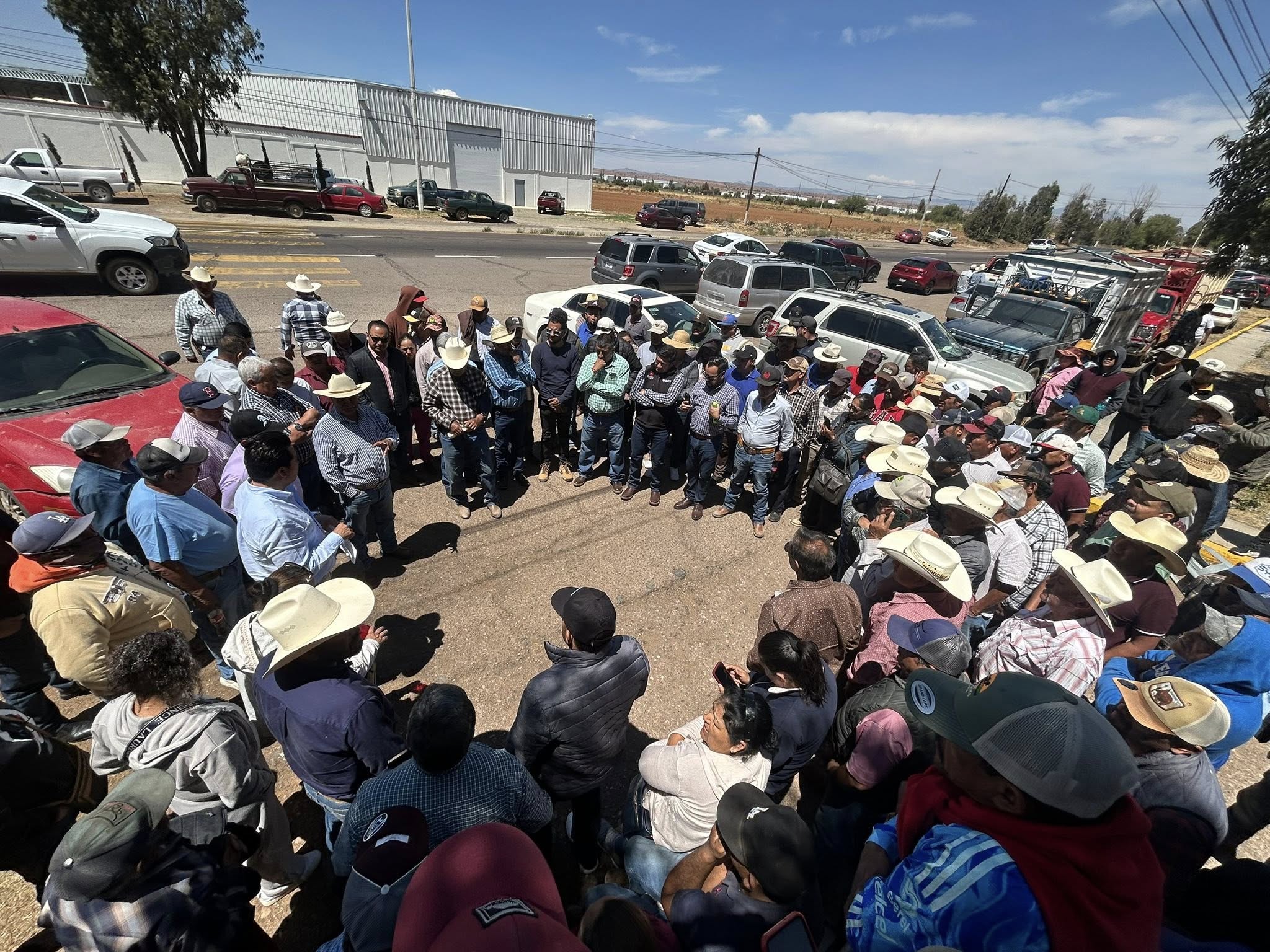 Se manifiestan productores de frijol 