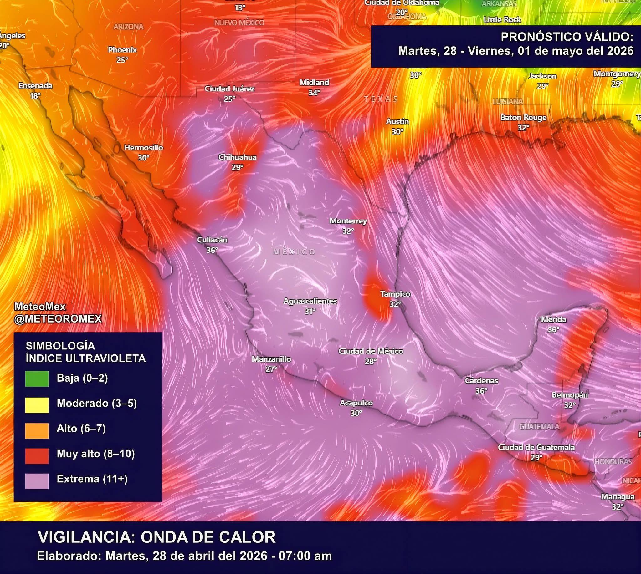 Alerta máxima en Zacatecas: el termómetro alcanzará los 45 °C