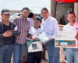 Refuerza PRI entrega de apoyos en cuatro municipios 