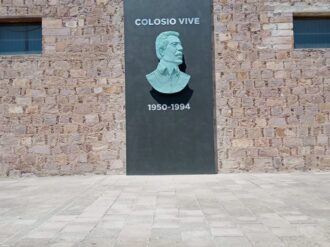 Inauguran monumento en honor a Luis Donaldo Colosio