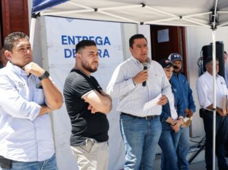 Entregan pozo en Rancho Grande