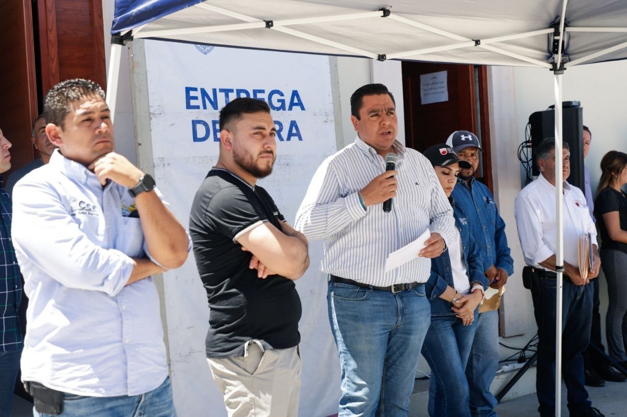 Entregan pozo en Rancho Grande