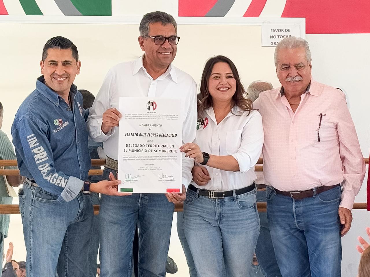 Refuerza PRI estructuras municipales en Jerez, Calera y Sombrerete