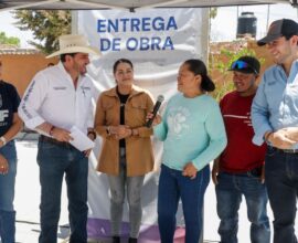 Impulsa Fresnillo desarrollo rural con obras de movilidad y servicios básicos 