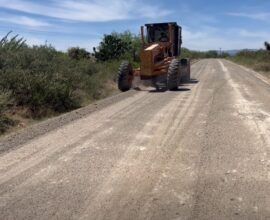 Avanza rehabilitación de terracerías en Villa de Cos 