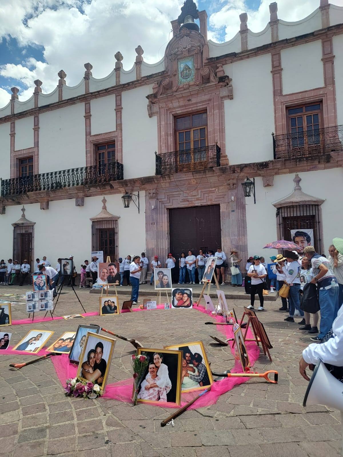 Madres de desaparecidos marchan en Zacatecas