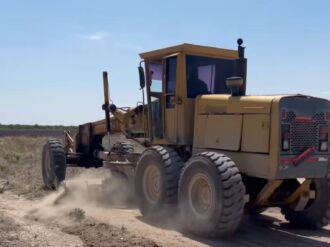 Avanza construcción del nuevo panteón en Villa de Cos
