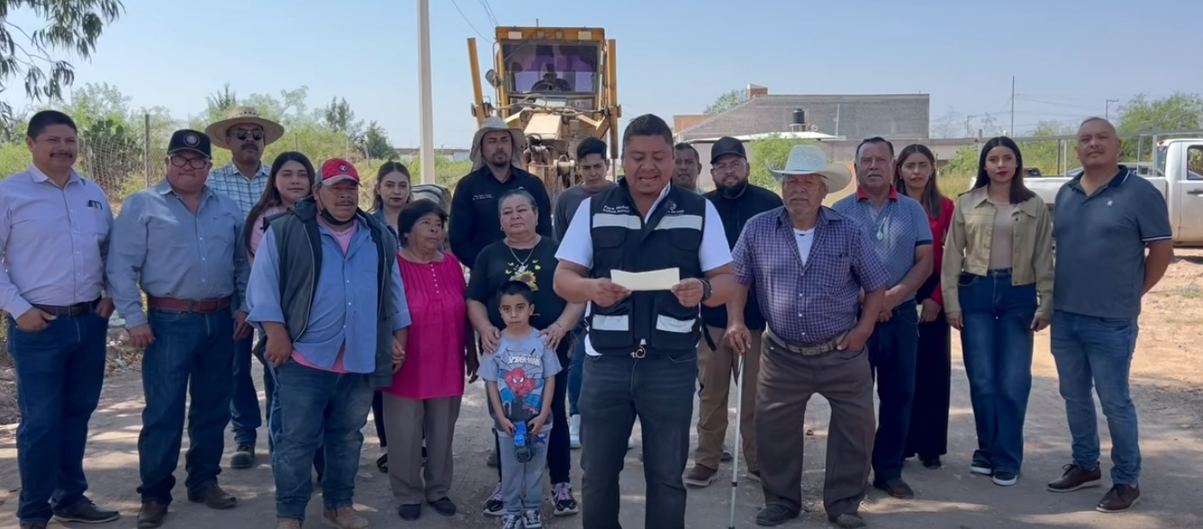 Arrancan última etapa de pavimentación en la calle Estado de México