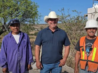 Supervisa Olegario Viramontes paquete de obras en comunidades 
