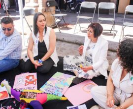 Prepa Valentín Gómez Farías llena de cultura y salud la Feria de Primavera  