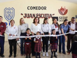 Inauguran comedor escolar en el Jardín de Niños Juan Escutia 