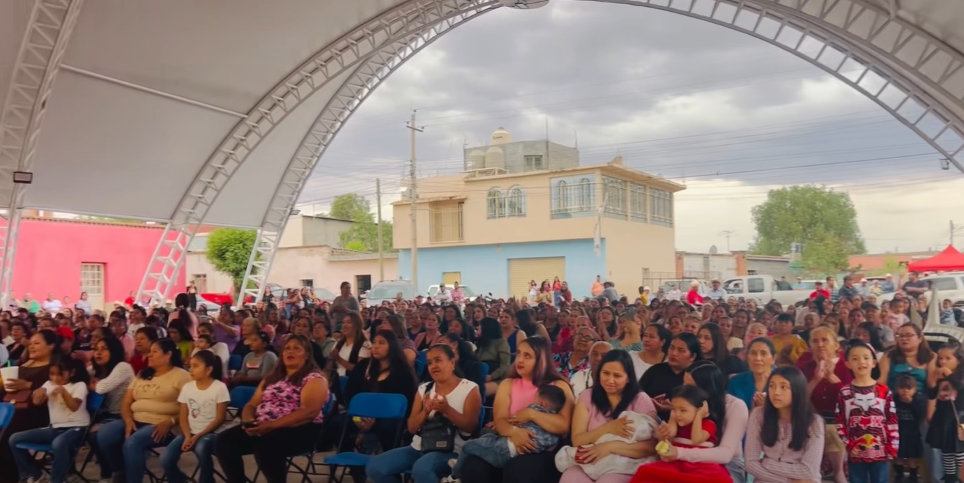 Inauguran nuevo Teatro del Pueblo en Chupaderos, Villa de Cos